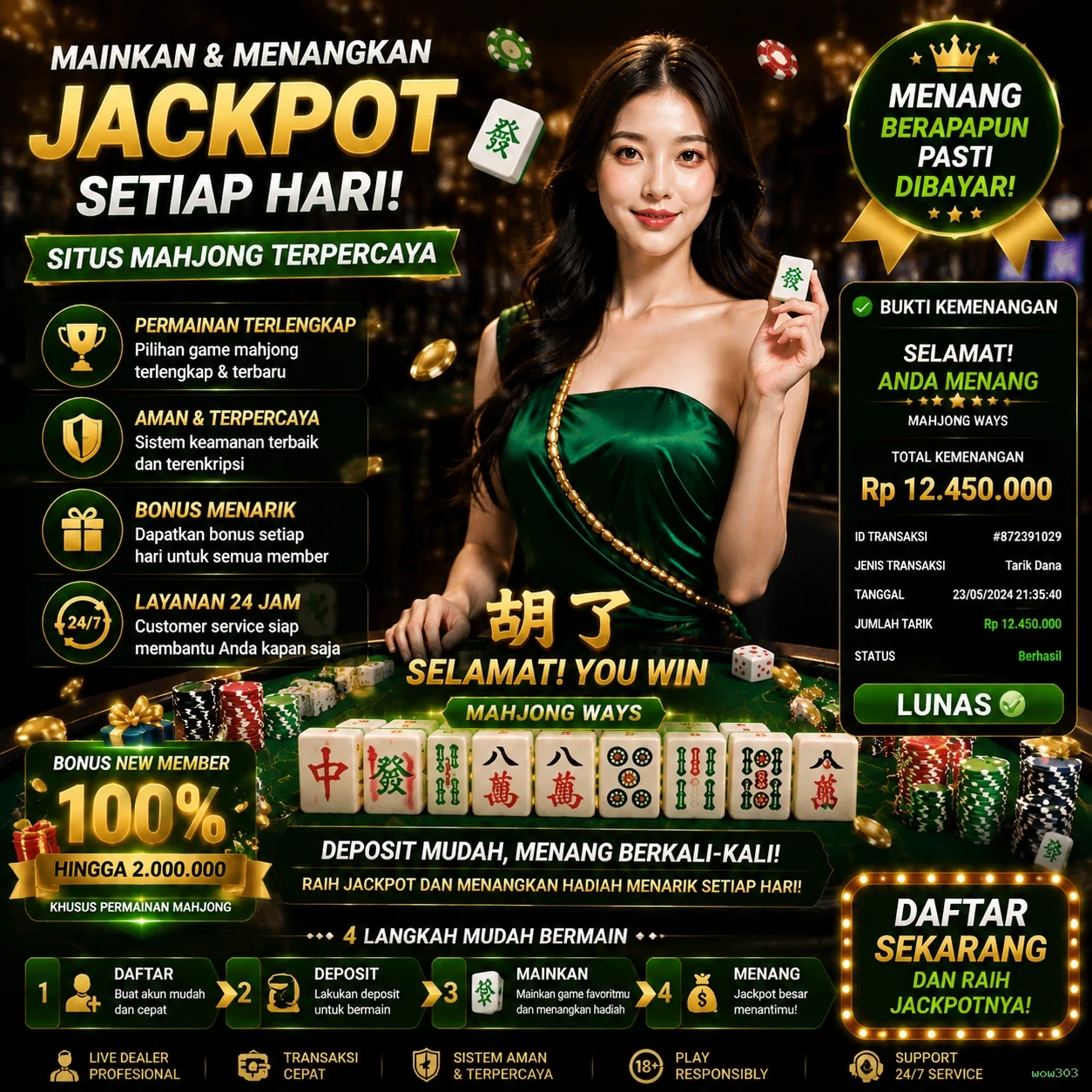 Kelebihan dan Kekurangan Bermain di wow303